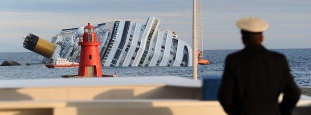 Wreck of the Costa Concordia