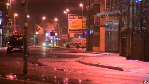 Two parts of Londonderry are closed after two bombs went off on Thursday night. No-one was injured.