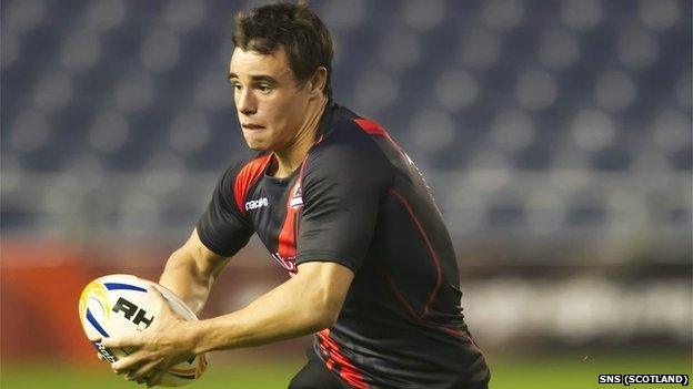 Scotland winger Lee Jones