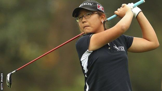 Lydia Ko at the 2011 Women's Australian Open