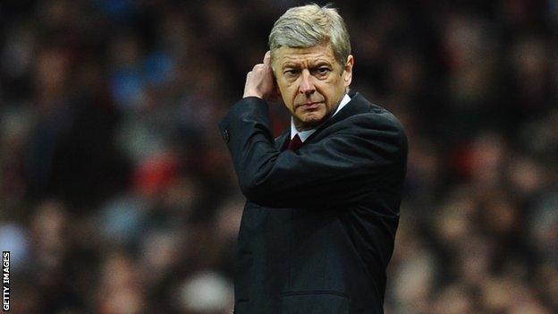 Arsene Wenger avoided losing four Premier League games in a row for the first time at Arsenal