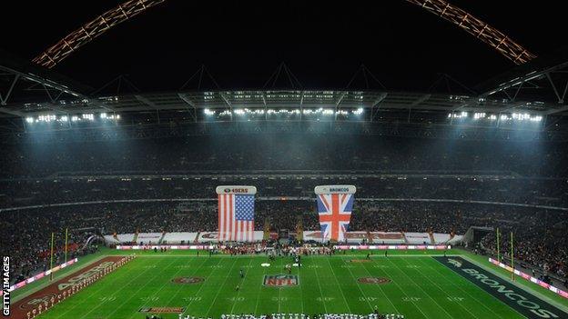 NFL at Wembley Stadium