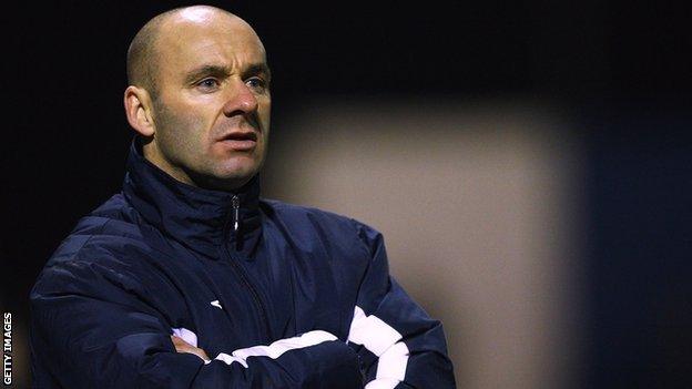 Barrow joint manager Darren Sheridan