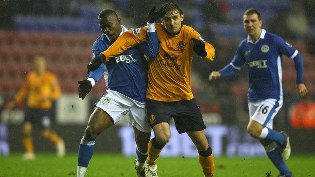 Nikica Jelavic came off the bench to make his debut for Everton