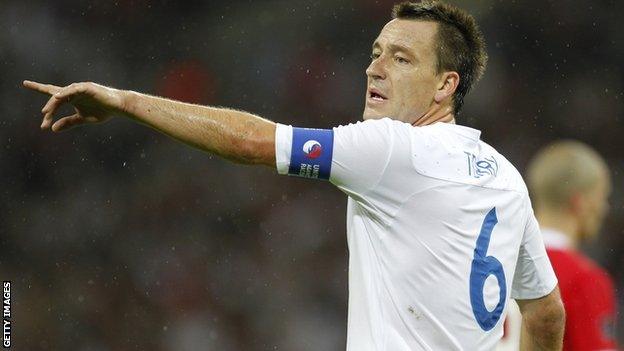 Former England captain John Terry