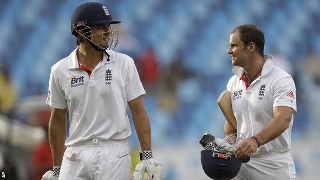 Alastair Cook and Andrew Strauss