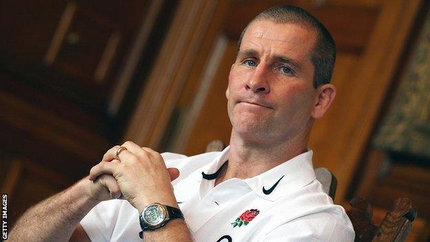 England head coach Stuart Lancaster