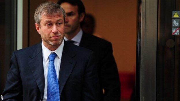 Chelsea owner Roman Abramovich