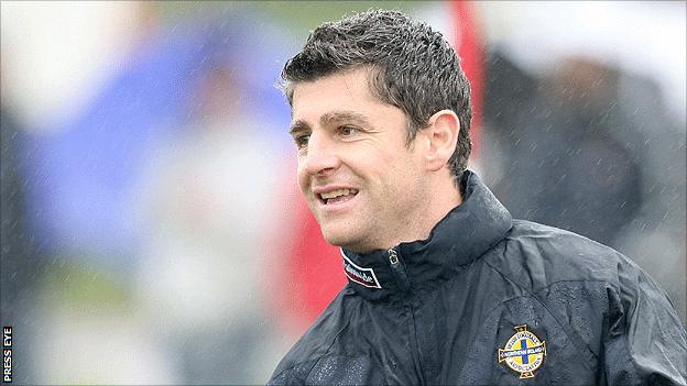 Northern Ireland Under-21 manager Stephen Robinson