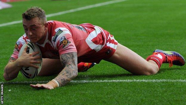 Wigan's Josh Charnley