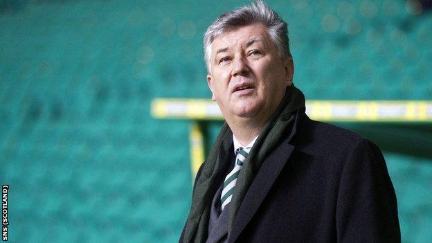 Celtic chief executive Peter Lawwell