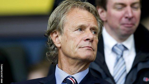 Former Rangers chairman Alastair Johnston