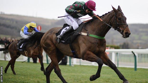 Calgary Bay ridden by Dominic Elsworth