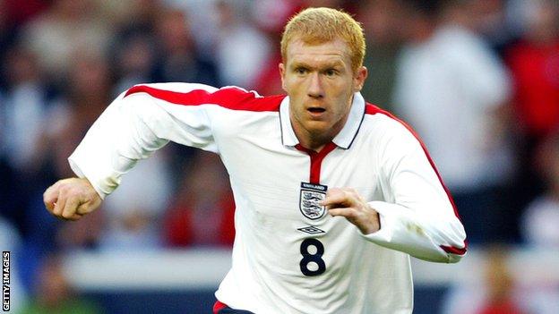 Paul Scholes made 66 appearances for England, the last of which came in 2004