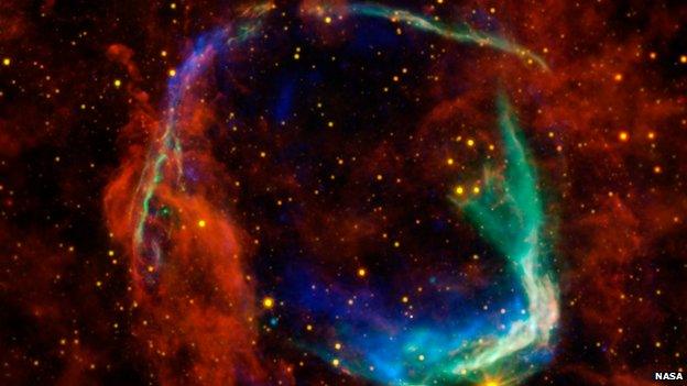 Image of the supernova