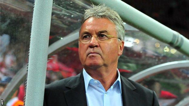 Guus Hiddink was named caretaker manager at Chelsea in February 2009