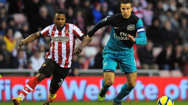 Sunderland v Arsenal