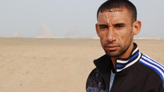Gaza runner Nader el Masri