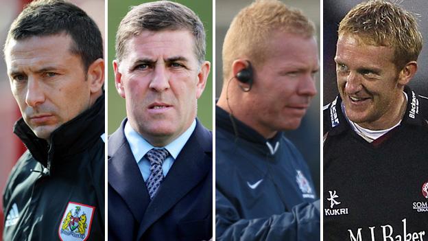 Derek McInnes, Mark McGhee, Liam Middleton and Steve Kirby