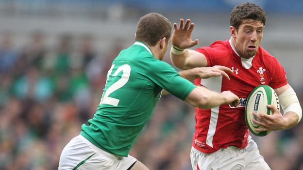 Alex Cuthbert takes on Ireland