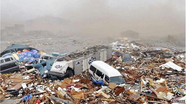 Tsunami debris