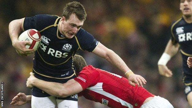 Scotland full-back Stuart Hogg