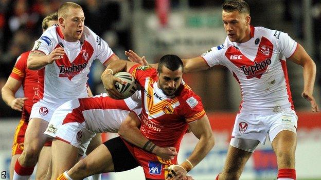 St Helens v Catalans