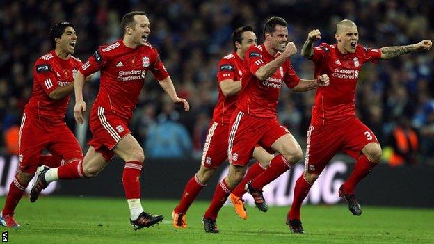 Liverpool celebrate