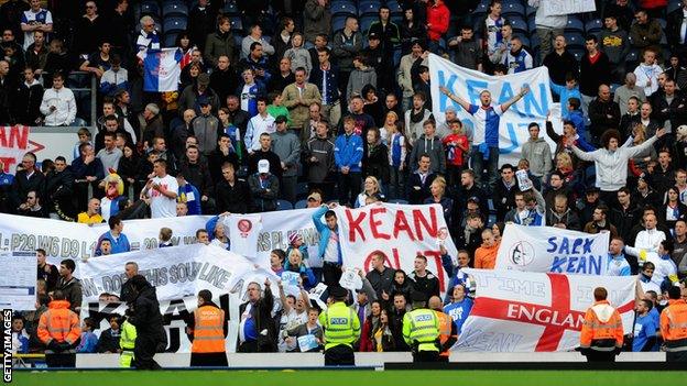 Blackburn fans have held regular protests all season