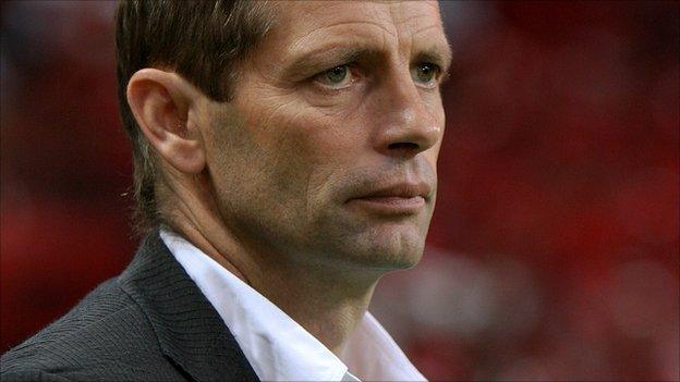 Mozambique's German coach Gert Engels