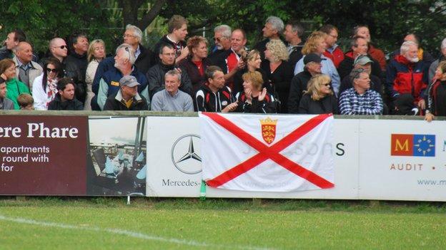 Jersey Rugby Club fans