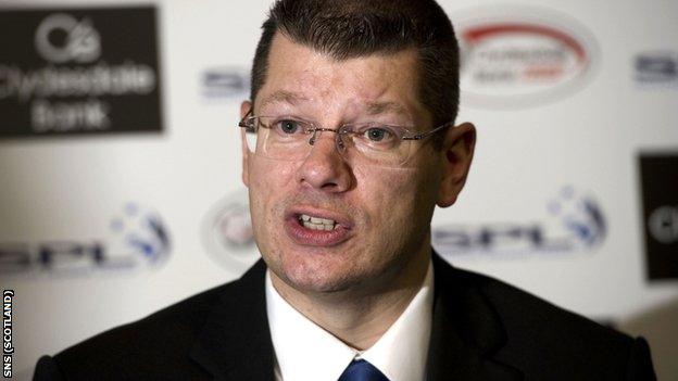 SPL chief executive Neil Doncaster