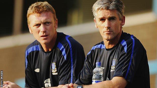 David Moyes (left) and Alan Irvine