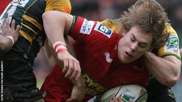 Scarlets full-back Liam Williams