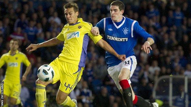 Rangers v MK Maribor