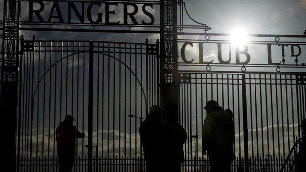 Ibrox Stadium could soon go the way of Third Lanark's Cathkin Park