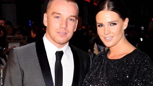 Jamie O'Hara and Danielle Lloyd