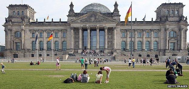 Germany's parliament building