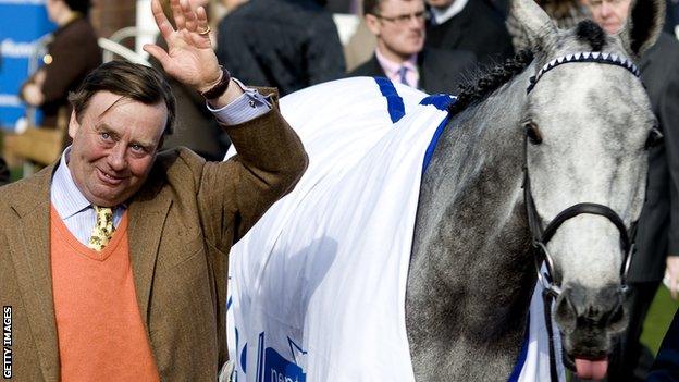 Nicky Henderson's Seven Barrows yard in Lambourn