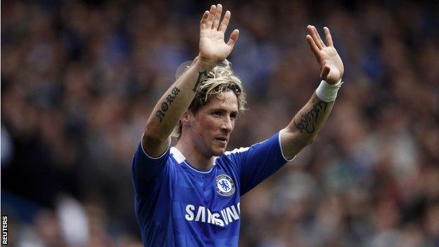 Chelsea striker Fernando Torres