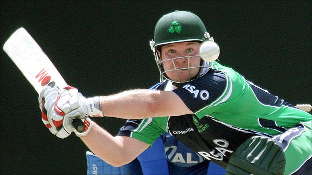 Paul Stirling shared an opening stand of 78 with Ireland skipper William Porterfield