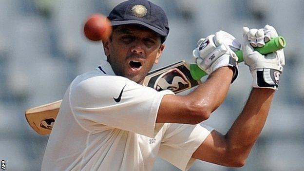 Former India batsman Rahul Dravid