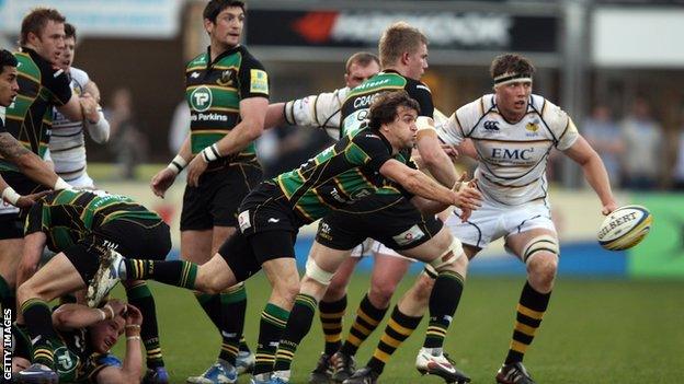 Saints keep up their play-off challenge with a good win over Wasps