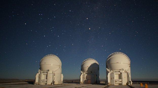 Auxiliary telescopes, VLT, Paranal, Chile