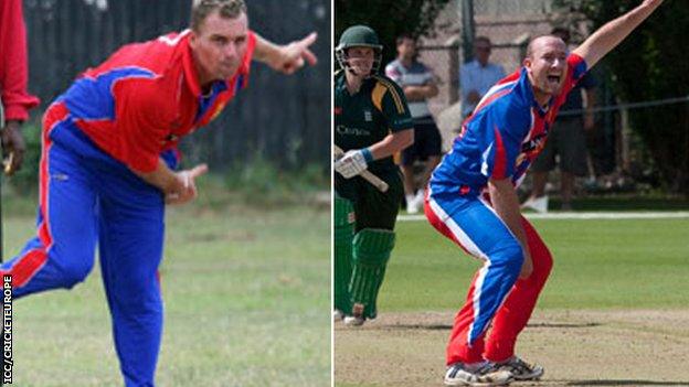 Tony Carlyon (left) and Ryan Driver