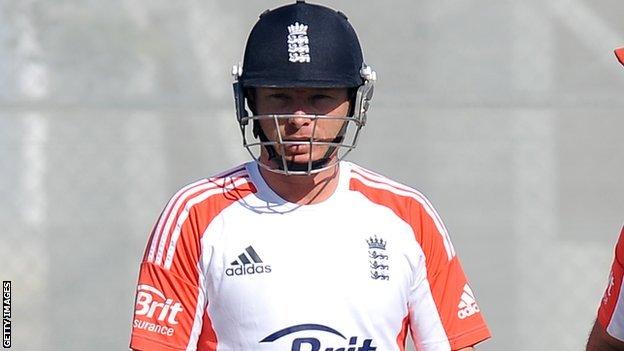 England batsman Ian Bell