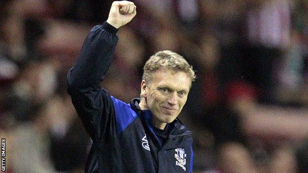 Everton manager David Moyes