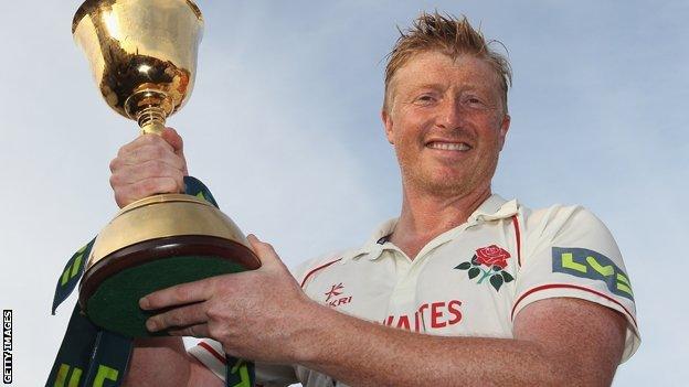 Lancashire captain Glen Chapple