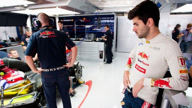 Former Toro Rosso driver Jaime Alguersuari