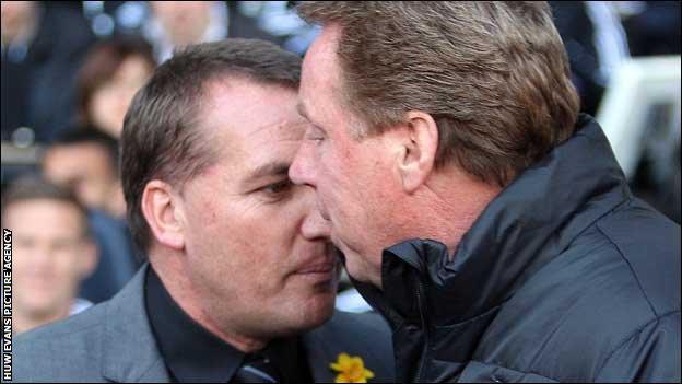 Brendan Rodgers and Harry Redknapp